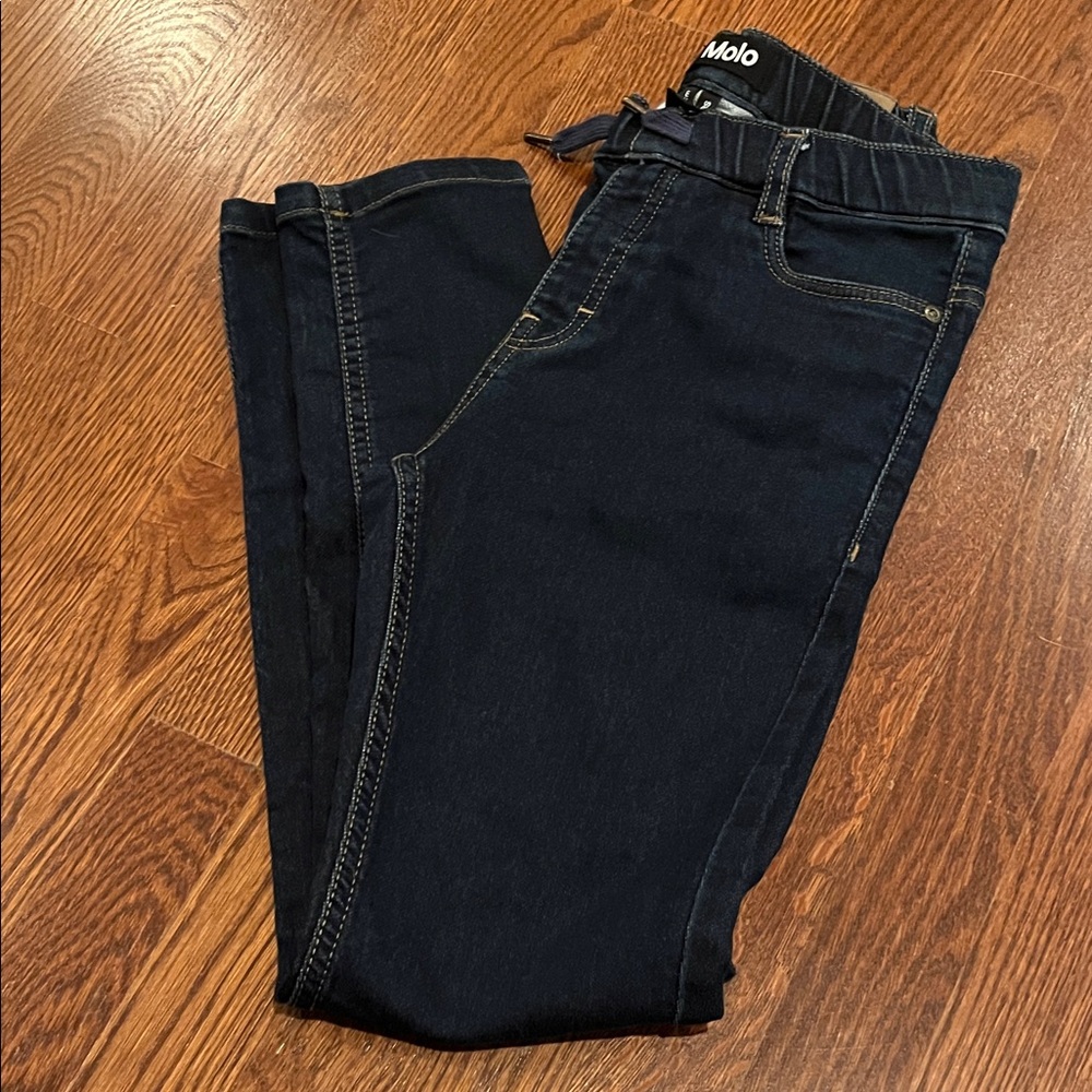 Molo Kid’s Slim Jeans in Dark Navy
